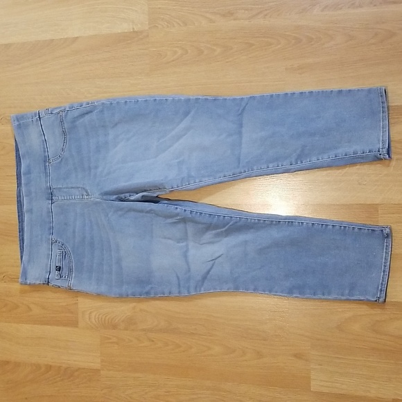 Jordache light blue stretch jeggings size large EUC - Picture 2 of 10